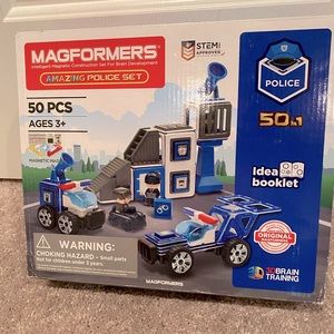 Magformers police set